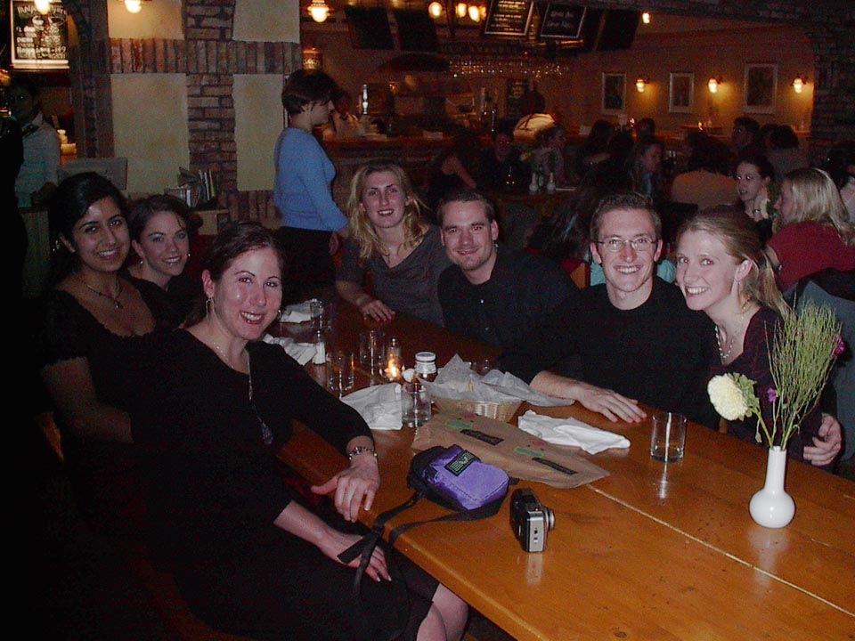 Group shot at Marche's